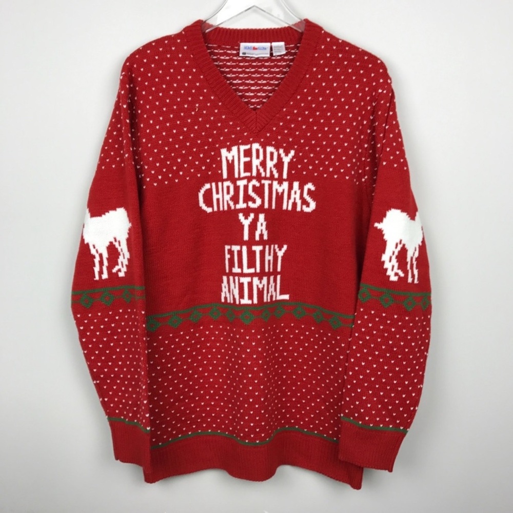 [UO] Merry Christmas Ya Filthy Animal
Sweater L